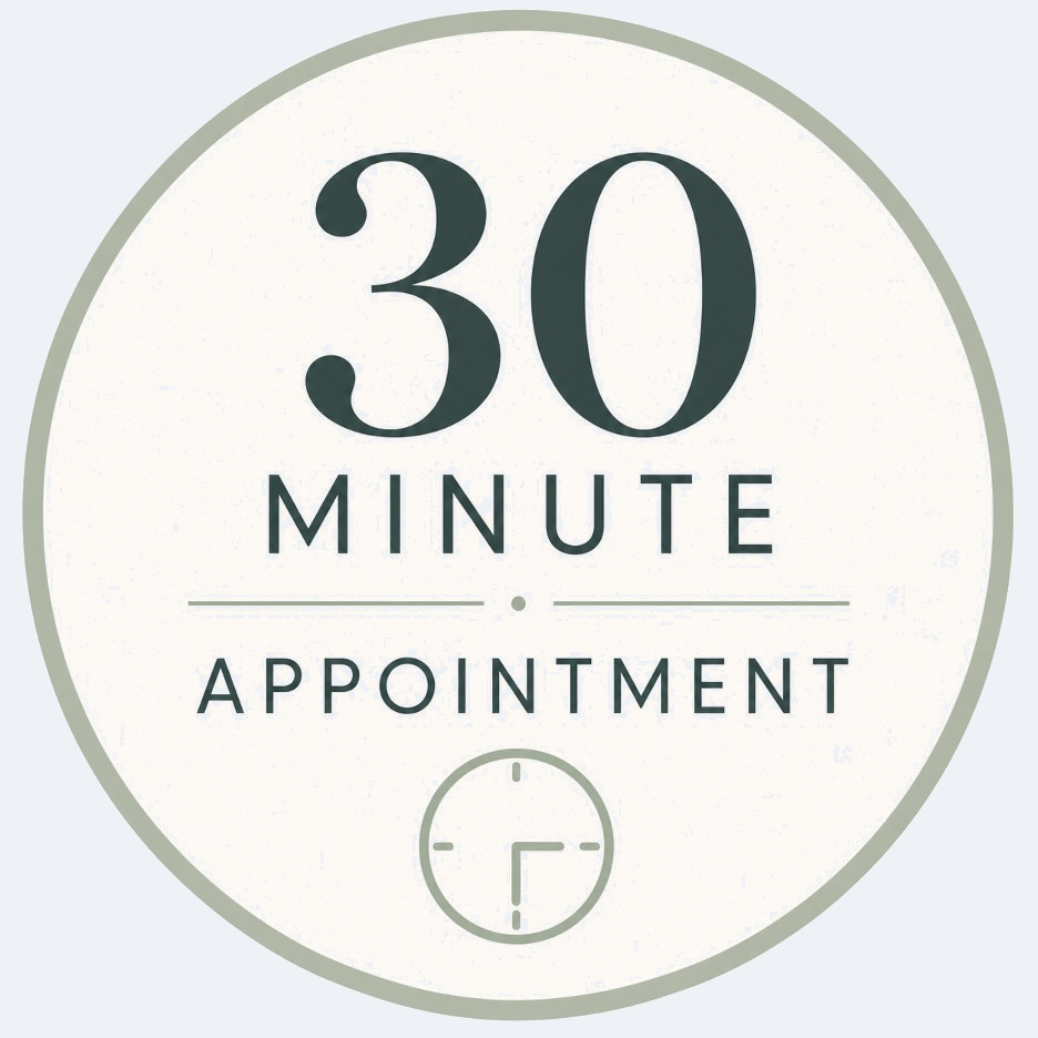 30 minute appointment